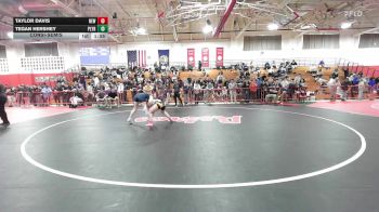 138 lbs Consolation - Taylor Davis, Newport vs Tegan Hershey, Plymouth