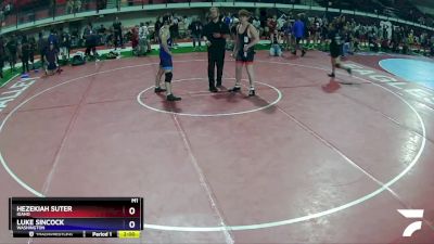 171 lbs Semifinal - Hezekiah Suter, Idaho vs Luke Sincock, Washington