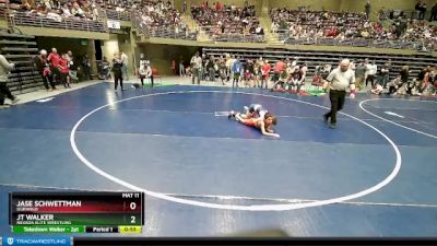 78 lbs Quarterfinal - Jt Walker, Nevada Elite Wrestling vs Jase Schwettman, Durango