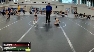 52 lbs Round 4 (6 Team) - Destin Babcock, Riverdale WC vs Kellan Dedmon, Sniper Black Ops