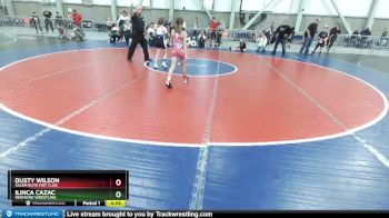 73 lbs 3rd Place Match - Dusty Wilson, Salem Elite Mat Club vs Ilinca Cazac, Redmond Wrestling