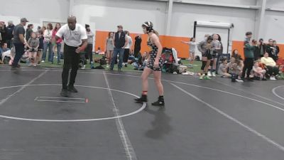 118 lbs Round 1 (6 Team) - Julia Lugabihl, Lady Warriors United Gold vs Zoe Warner, PA West Yellow