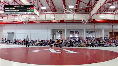 184 lbs Cons. Semi - Cameron Crisp, Manchester vs Gavin Kohel, Wisconsin-Whitewater