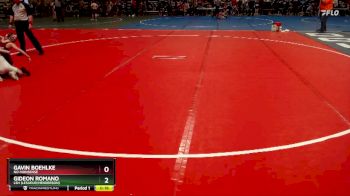 55 lbs Cons. Semi - Gavin Boehlke, No-Nonsense vs Gideon Romano, LSH (LeSueur/Henderson)