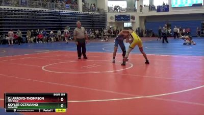 150 lbs Cons. Round 4 - Skyler Octaviano, Antwerp vs Cj Arroyo-thompson, Archbold