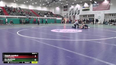 113 lbs Round 1 - Travis Gamble, Warren Central vs MJ Hileman, Brownsburg