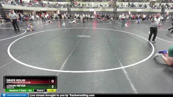 152 lbs Cons. Round 2 - Drayk Nolan, Mollitium Wrestling Club vs Logan Meyer, Osceloa