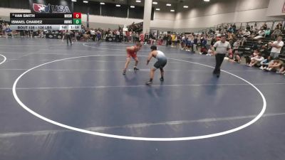126 lbs Champ. Rd Of 16 - Ismael Chaidez, New Wave Wrestling Club vs Van Smith, Mustang High School Wrestling