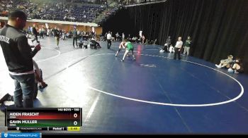 150 lbs Cons. Round 2 - Gavin Muller, Iowa vs Aiden Frascht, Iowa