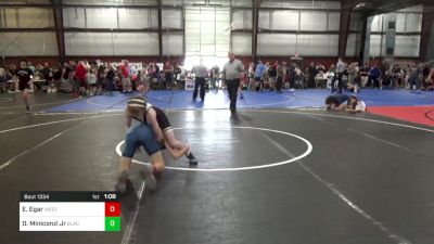 110 lbs Consi Of 8 #1 - Eddie Egar, West Orange vs Darren Miniconzi Jr, Black Sheep