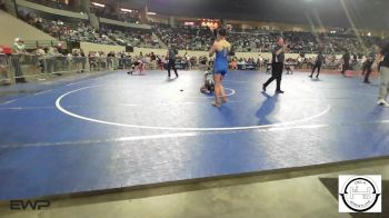 118 lbs Consi Of 32 #1 - Chalice Parker, Stillwater Lady Pioneers JH vs Kyla Voorhees, Duncan Lady Demons