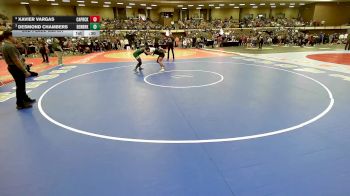 165 lbs 3rd Place Match - Xavier Vargas, Amarillo Caprock vs Desmond Chambers, Fort Worth Benbrook