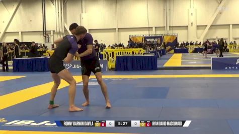 Ryan David MacDonald vs Ronny Darwin Davila 2024 World IBJJF Jiu-Jitsu No-Gi Championship