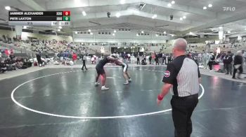 215 lbs Semis & 1st Wb (8 Team) - Pete Laxton, Soddy Daisy High School vs Jammer Alexander, Station Camp High School