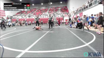 49 lbs Semifinal - Elias Doty, Lexington Wrestling Club vs Daxton Morrow, Piedmont