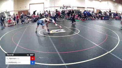 79 kg Rnd Of 32 - Lorenzo Norman, New Jersey vs Logan Holdaway, Juab Wrestling Club