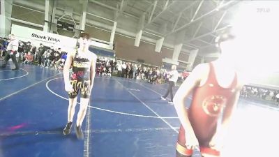 105 lbs Champ. Round 2 - Trey Swaggy Fowkes, JWC vs Teegen Henderson, Champions Wrestling Club