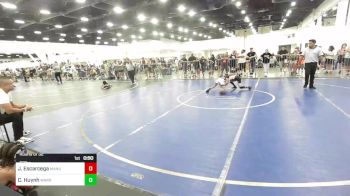 62 lbs Round Of 32 - Jackson Escarcega, Manu WC vs Christian Huynh, Warrior Trained Wrestling