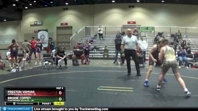 125 lbs Round 5 (6 Team) - Brodie Coffey, Contenders WA Blue vs Preston Vamvas, Untouchables-Olympia