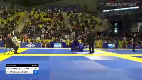 NICHOLAS DE BARCELLOS MEREGALI vs FELLIPE ANDREW LEANDRO SILVA 2022 World Jiu-Jitsu IBJJF Championship