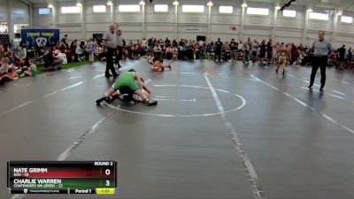 110 lbs Round 2 (6 Team) - Nate Grimm, NOS vs Charlie Warren, Contenders WA Green