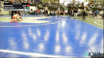 62 lbs Rr Rnd 2 - Rose Reyna, Carl Albert vs Hailey Lollis, Cowboy Wrestling Club