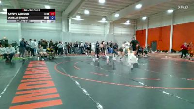 180 lbs Cons. Semi - Kaylyn Lawson, Georgetown vs Lorelei Shrum, University Of Michigan WC