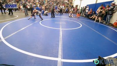 52 lbs Rr Rnd 3 - Johnny Weisinger, Wyandotte Youth Wrestling vs Deacon Alfaro, Grove Takedown Club