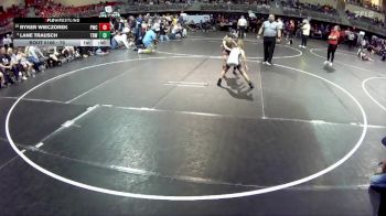 70 lbs Cons. Round 3 - Ryker Wieczorek, Pioneer Wrestling Club vs Lane Trausch, The Best Wrestler
