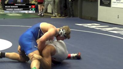 174 lbs Cons. Round 3 - Gunner Cramblett, Air Force vs Julian Barajas, Unattached-SFSU