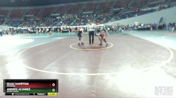 6A-126 lbs Champ. Round 2 - Isaac Hampton, Newberg vs Andres Alvarez, North Salem