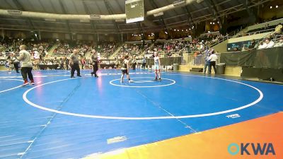 90 lbs Round Of 16 - Kannon White, Collinsville Cardinal Youth Wrestling vs Slater Chernisky, Broken Arrow Wrestling Club