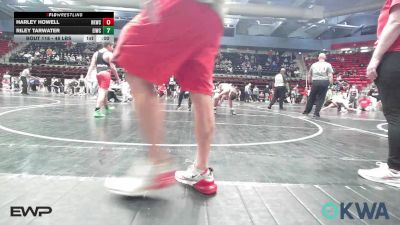 120 lbs Semifinal - Roman Baker, Skiatook Youth Wrestling vs Asher Lauderdale, Claremore Wrestling Club