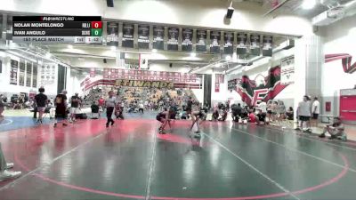 126 lbs 1st Place Match - Nolan Montelongo, Braveheart WC vs Ivan Angulo, Desert Warriors