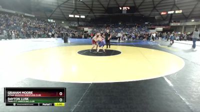 135 lbs Cons. Round 4 - Graham Moore, Kitsap Ironman Wrestling Club vs Dayton Lusk, Twin City Wrestling Club