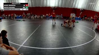 106 lbs Placement Matches (8 Team) - Brody Brunkow, WCAABE Knights vs Rocco Valvano, Wheaton Warrenville South