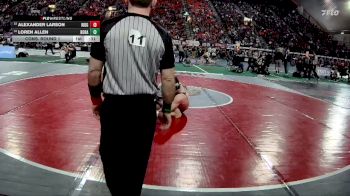 6A 157 lbs Cons. Round 1 - Loren Allen, Borah vs Alexander Larson, Ridgevue