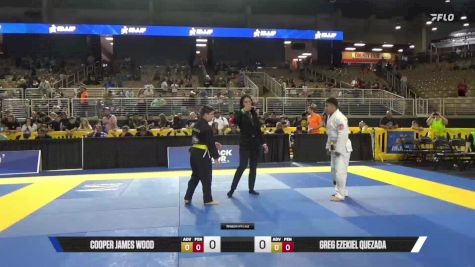 Greg Ezekiel Quezada vs Cooper James Wood 2025 Pan Kids Jiu-Jitsu IBJJF Championship