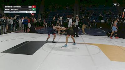 126 lbs Consi Of 16 #1 - Dominic Schinella, Concord vs Henry Massey, Natick