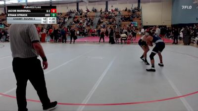 165 lbs Champ. Round 2 - Ethan Struck, UW-Eau Claire vs Jacob Marshall, Iowa Central Community College