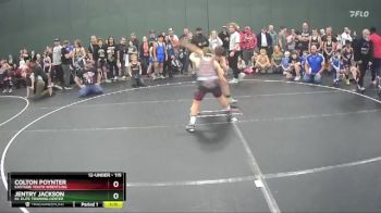 115 lbs Quarterfinal - Colton Poynter, Eastside Youth Wrestling vs Jentry Jackson, Kc Elite Training Center