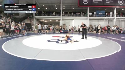 74 lbs Quarters - Zeth Dykhouse, Massas Maniacs vs Connor Prozanski, Milan Tribe