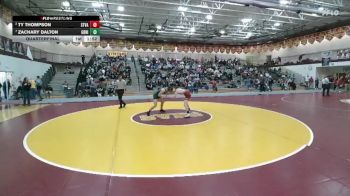 144 lbs Quarterfinal - Zachary Dalton, Green River vs Ty Thompson, Star Valley