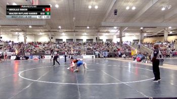 A 132 lbs Quarterfinal - Walter Rutland Harris, Hume-Fogg Academic Magnet vs Nikolas Inmon, Greenback High School