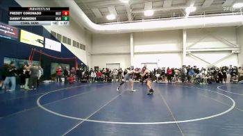 138 lbs Cons. Semi - Danny Paredes, Westlake vs Freddy Coronado, West
