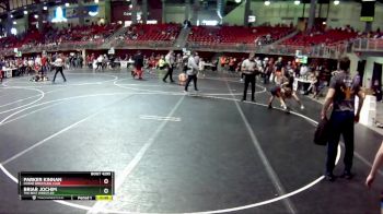 90 lbs Cons. Round 4 - Parker Kinnan, Cozad Wrestling Club vs Briar Jochim, The Best Wrestler