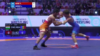 55 kg 1/8 Final - Vishvajit Ramchandra More, India vs Leonid Moroz, Moldova