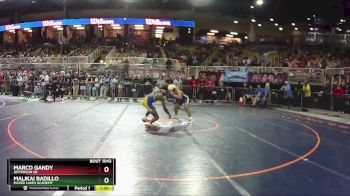 1A 138 lbs Champ. Round 1 - Marco Gandy, Jefferson Sr vs Malikai Badillo, Mater Lakes Academy