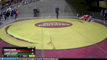 138 lbs Cons. Round 2 - Landen Sarver, Scappoose Wrestling vs Mason Fisher, Coquille Red Devil Mat Club