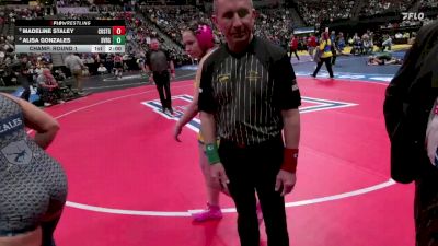 G170-4A Champ. Round 1 - Madeline Staley, Custer County Girls vs Alisa Gonzales, Severance Girls